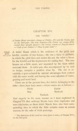 Chapter XVI. The Tiriêri