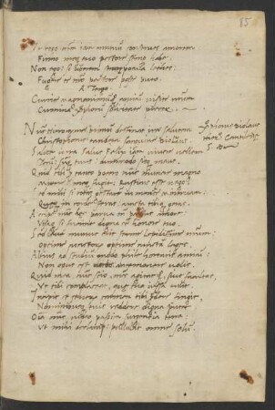 Ad Nicolaum Hieronymum cantilena II