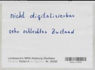 Norddinker (Hamm), Umlegung Norddinker, Übersichtskarte