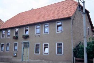 Pfarrhaus, Traufseite