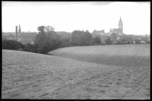 Staucha. Blick zur Kirche