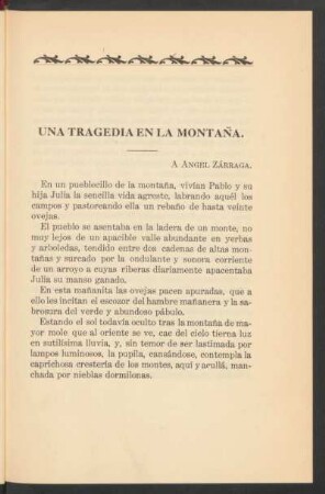 Una tragedia en la montaña.