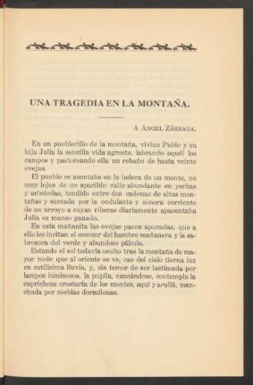Una tragedia en la montaña.