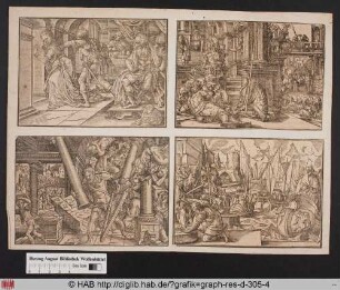 Samson lässt den Tempel der Philister einstürzen (Ri. 16,30).