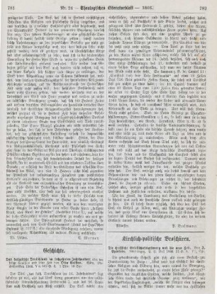 781-782 Geschichte