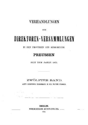 Bd. 12: Heft Bd. 12