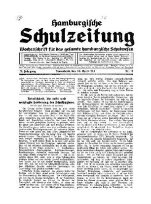 Reinlichkeit, die erste und wichtigste Forderung der Schulhygiene