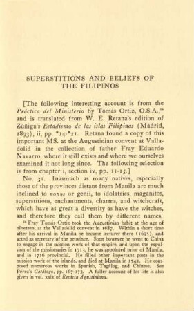 Superstitions and beliefs of the Filipinos