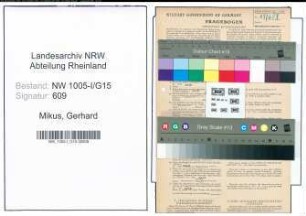 Entnazifizierung Gerhard Mikus , geb. 22.03.1905 (Hotelbesitzer)