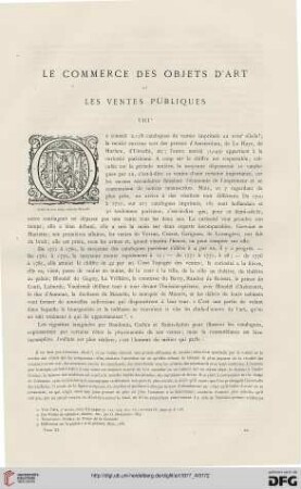 3: Le commerce des objets d'art et les ventes publiques, [3]