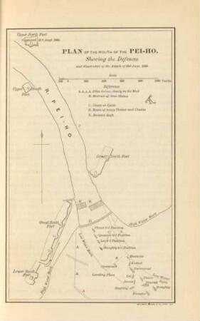 Plan of the mouth of the Pei-ho