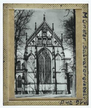 Münster, St.-Paulus-Dom : S-Querhaus-Fassade, Salvatorgiebel
