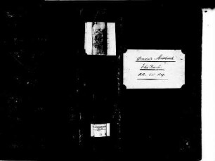Mösbach, Achern OG; Katholische Gemeinde: Heiratsbuch 1812-1847