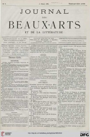 Nr. 5 (15. Mars 1885)