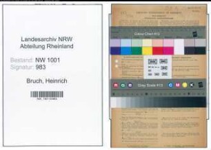Entnazifizierung Heinrich Bruch, geb. 21.09.1898 (Dachdeckergehilfe)