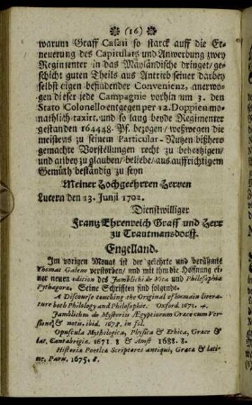 Engelland. - Wien.
