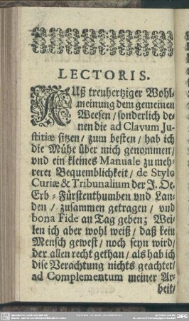 Lectoris
