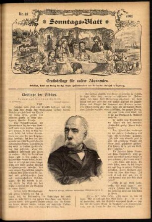 Ausgabe vom Sonntag, den 15. September 1901.