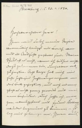 Brief an Heinrich von Herzogenberg : 23.01.1894