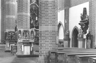 Panschwitz-Kuckau-Kuckau. Kloster St. Marienstern, Kirche, Inneres, Ansichtskarte