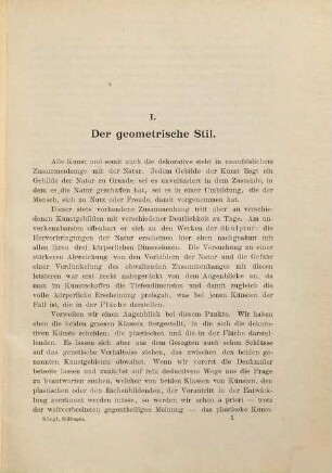Stilfragen : Grundlegungen zu einer Geschichte der Ornamentik