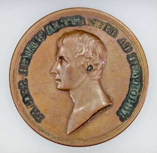 Medaille auf die Rückkehr Alexander von Humboldts von seiner Amerikareise (1799-1804) nach Berlin