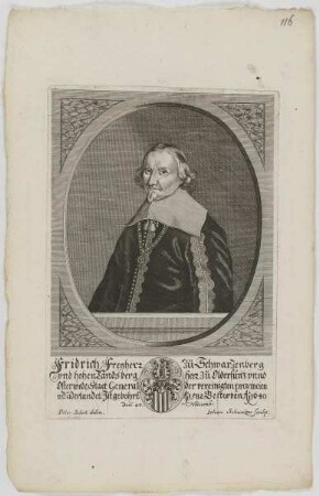 Bildnis des Fridrich zu Schwarzenberg und Hohenlandsberg