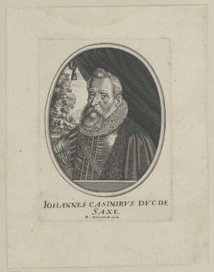 Bildnis des Iohannes Casimivs de Saxe