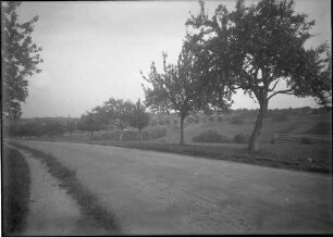 Rennstrecke Solitude Ansicht vom Juli 1927