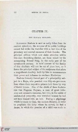 Chapter IV: The Nayaca Dynasty