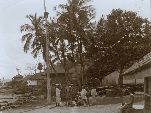 Village scene