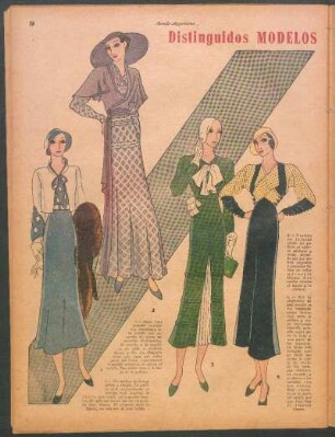 Distinguidos modelos para la mujer chic [Dibujos]