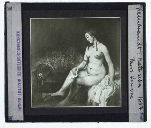 Rembrandt, Bathseba beim Baden (Louvre MI 957)