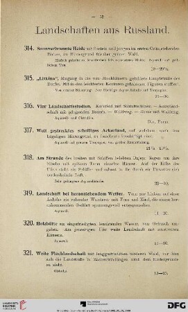Landschaften aus Russland (Nr. 314-374)