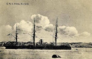 Kriegsmarine - SMS "Freya", Glattdeckskorvette