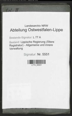 Verwaltung des Zuchthauses (Landesstrafanstalt) und Abnahme der Zuchthausrechnungen, Bd. 2