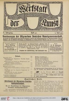 Heft 40 (3. Juli 1911)