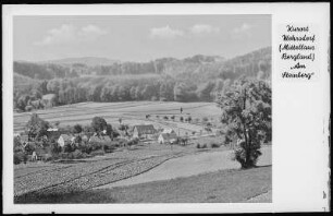 Wehrsdorf. Am Steinberg