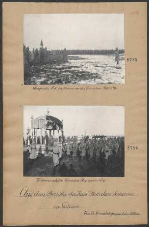 Vorbeimarsch des Grenadier-Regiments Nr. 9