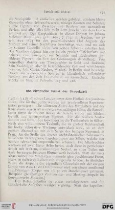 Die kirchliche Kunst der Barockzeit