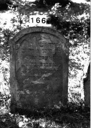 Grabstein 166