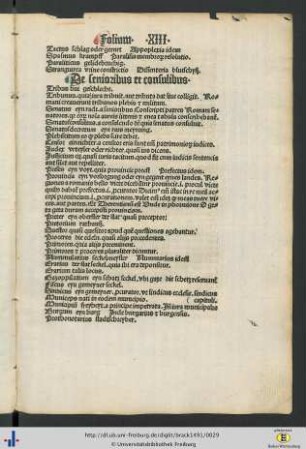 De senioribus et consulibus