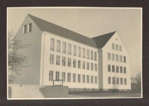 Arbeitsamt Detmold (Rückansicht). Detmold. Wotanstraße; im Gebäude befindet sich heute das Finanzamt