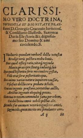 Poematvm Ioannis Stigelii Liber Sextus : Continens Epigrammatum librum posteriorem