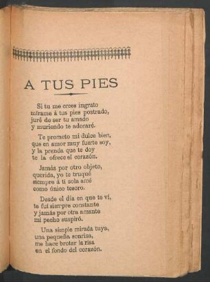 A tus pies