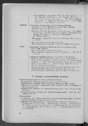 C. Sonstige wissenschaftliche Institute