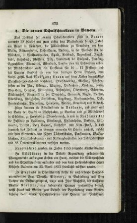 ¬Die¬ armen Schulschwestern in Bayern