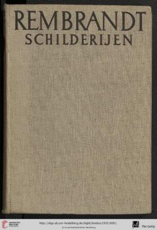 Rembrandt schilderijen