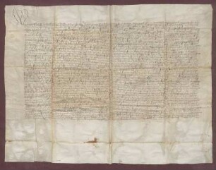 Der Markgraf Rudolf III. von Hachberg-Sausenberg und sein Sohn Wilhelm von Hachberg-Sausenberg leihen von den Kindern Heinrichs von Efringen zu Basel (resp. deren Vormund) 560 fl. zu 5%; Pfand ist das Dorf Hasel