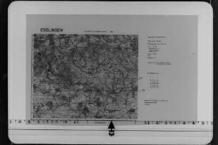 Esslingen (Forstbezirksnr. 133): Bildflugnr. 015 Flugstreifen 28-37, Kirchheim-Urach, Bildflugcode 133015010, Maßstab 1:10000